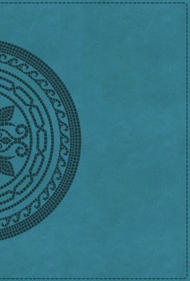 Cover image for NIV Application Bible, Large Print, Leathersoft, Teal, Red Letter, Thumb Indexed, Comfort Print, isbn: 9780310467779