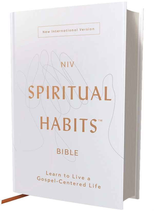 Cover image for Niv, Spiritual Habits Bible, Hardcover, Red Letter, Comfort Print, isbn: 9780310467816