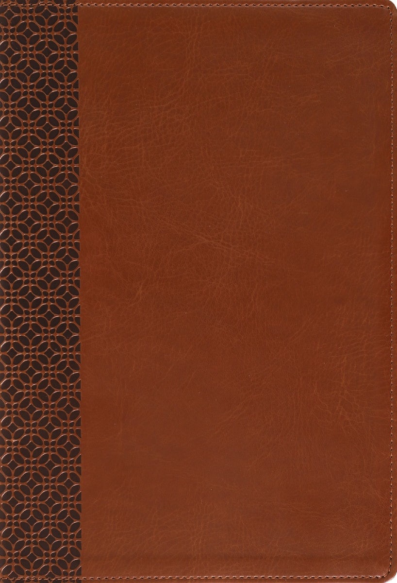 Cover image for Amplified Holy Bible, Large Print, Leathersoft, Brown, isbn: 9780310468936