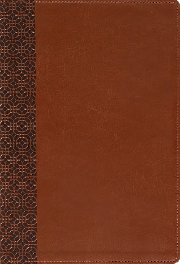 Cover image for Amplified Holy Bible, Large Print, Leathersoft, Brown, isbn: 9780310468936