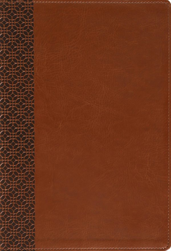 Cover image for Amplified Holy Bible, Large Print, Leathersoft, Brown, isbn: 9780310468936