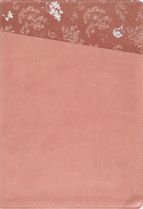 Cover image for Niv, Thinline Bible, Large Print, Leathersoft, Pink, Red Letter, Comfort Print, isbn: 9780310468981