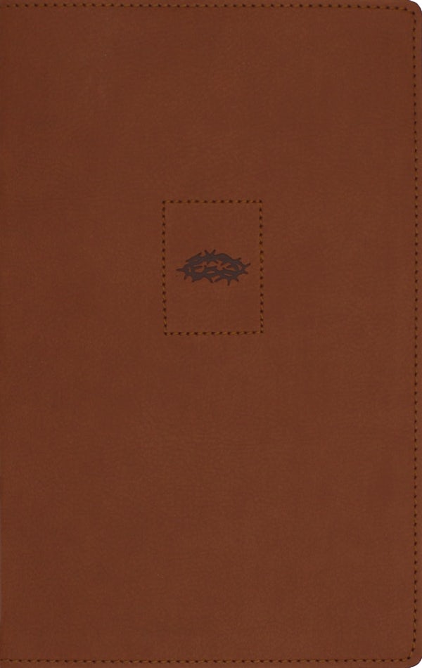 Cover image for Niv, Heritage Bible, Page Edge Art Edition, Leathersoft, Brown, Red Letter, Comfort Print, isbn: 9780310469230