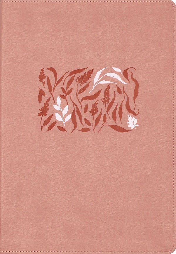 Cover image for NIV Study Bible, Fully Revised Edition (Study Deeply. Believe Wholeheartedly.), Large Print, Leathersoft, Pink, Red Letter, Thumb Indexed, Comfort Print, isbn: 9780310469674