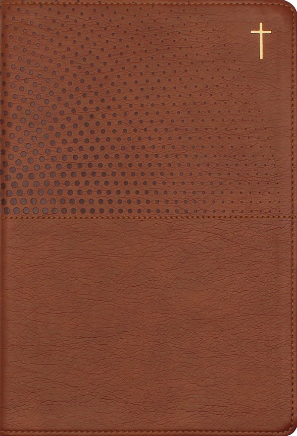 Cover image for Nkjv, Clear Focus Bible, Leathersoft, Brown, isbn: 9780310469865