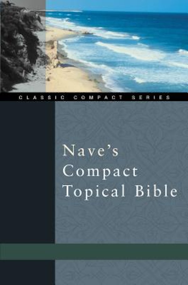 Cover image for The Nave's Compact Topical Bible (Supersaver), isbn: 9780310489917