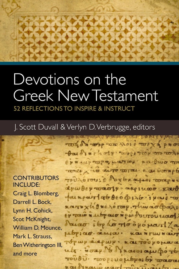 Cover image for Devotions on the Greek New Testament, isbn: 9780310492542