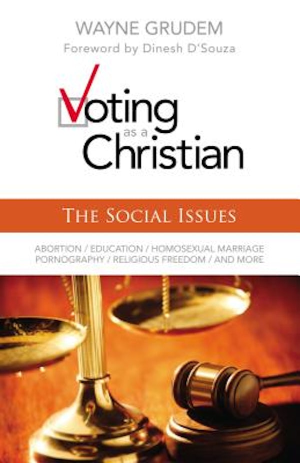 Cover image for Voting as a Christian: The Social Issues, isbn: 9780310495987