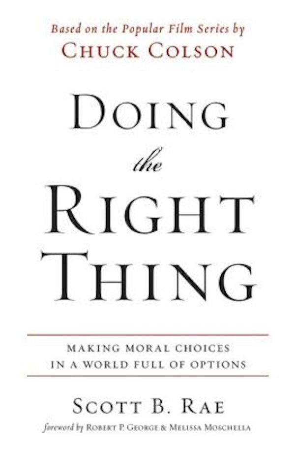 Cover image for The Doing the Right Thing Softcover, isbn: 9780310513995