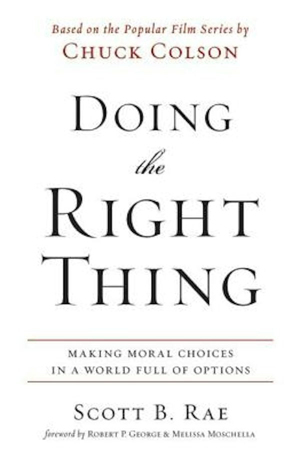 Cover image for The Doing the Right Thing Softcover, isbn: 9780310513995
