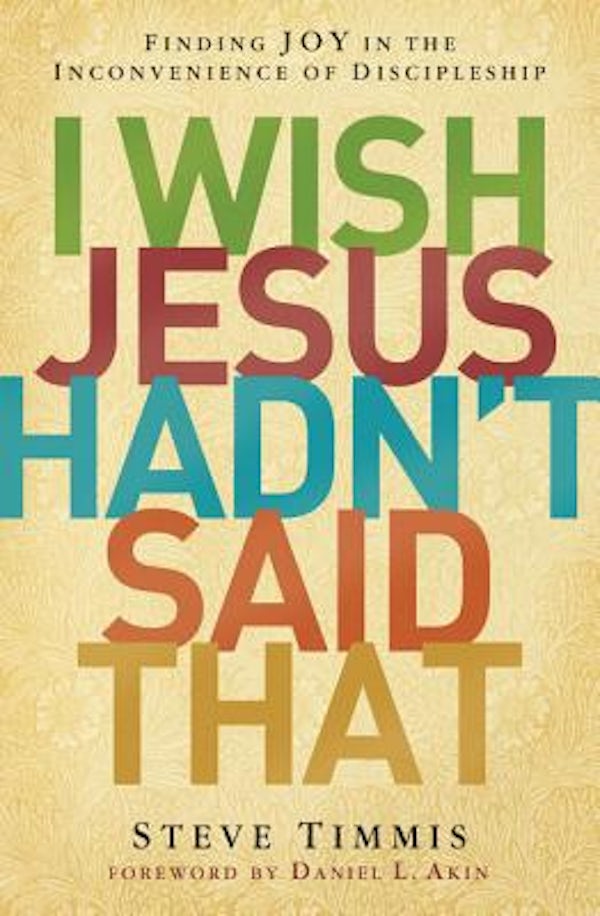 Cover image for The I Wish Jesus Hadn't Said That, isbn: 9780310516521