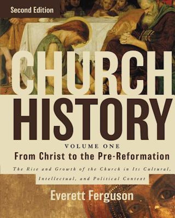 Cover image for Church History, Volume One: From Christ to the Pre-Reformation, isbn: 9780310516569