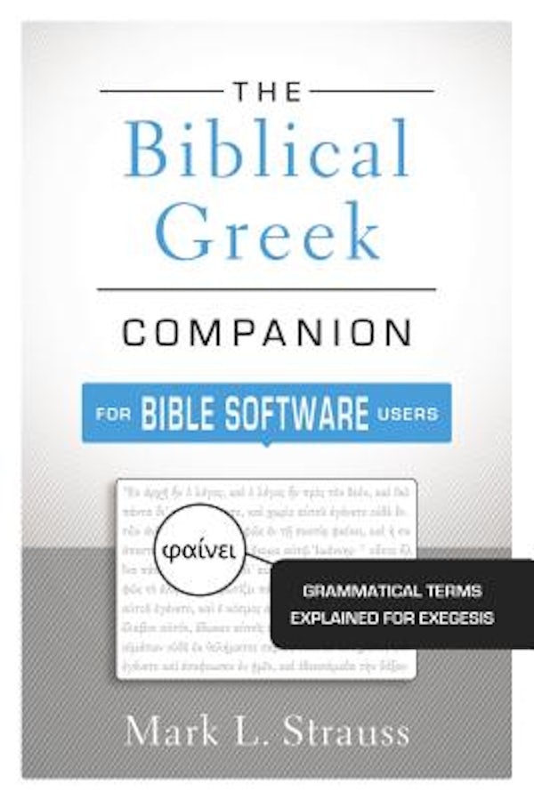 Cover image for The Biblical Greek Companion for Bible Software Users, isbn: 9780310521341