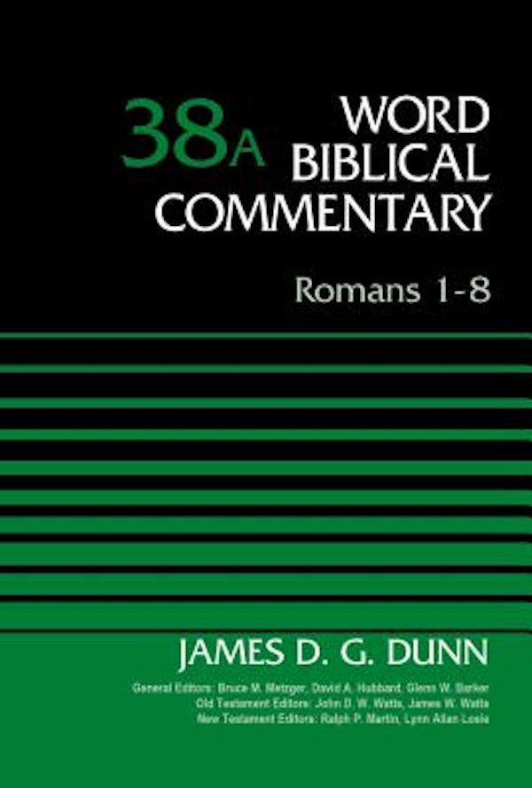 Cover image for Romans 1-8, Volume 38a, isbn: 9780310521822