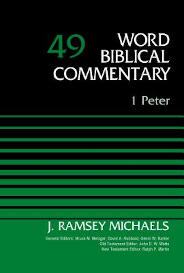Cover image for 1 Peter, Volume 49, isbn: 9780310521860