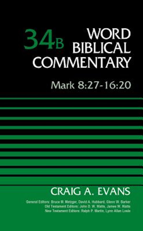 Cover image for Mark 8:27-16:20, Volume 34b, isbn: 9780310521877
