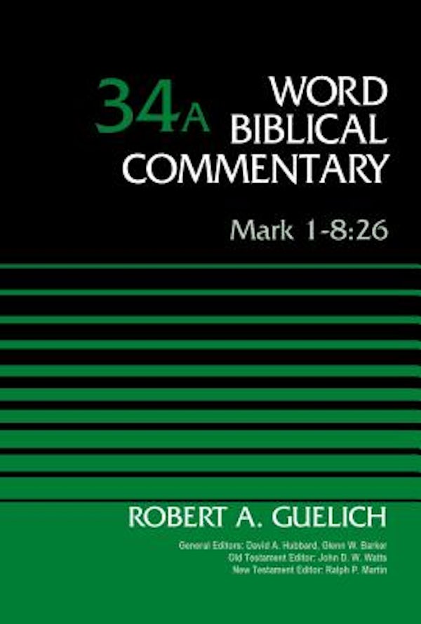 Cover image for Mark 1-8:26, Volume 34a, isbn: 9780310521969