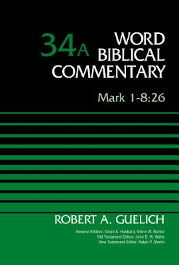 Cover image for Mark 1-8:26, Volume 34a, isbn: 9780310521969