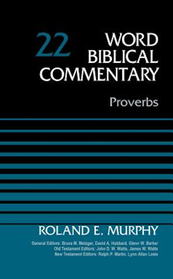 Cover image for Proverbs, Volume 22, isbn: 9780310522065