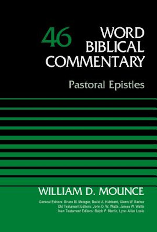 Cover image for Pastoral Epistles, Volume 46, isbn: 9780310522089