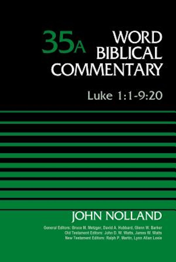 Cover image for Luke 1:1-9:20, Volume 35a, isbn: 9780310522201