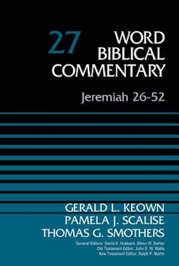 Cover image for Jeremiah 26-52, Volume 27, isbn: 9780310522256