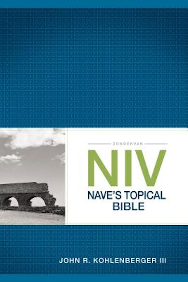 Cover image for Zondervan NIV Nave's Topical Bible, isbn: 9780310534884