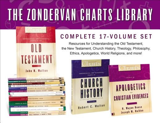 Cover image for The Zondervan Charts Library: Complete 17-Volume Set, isbn: 9780310535256