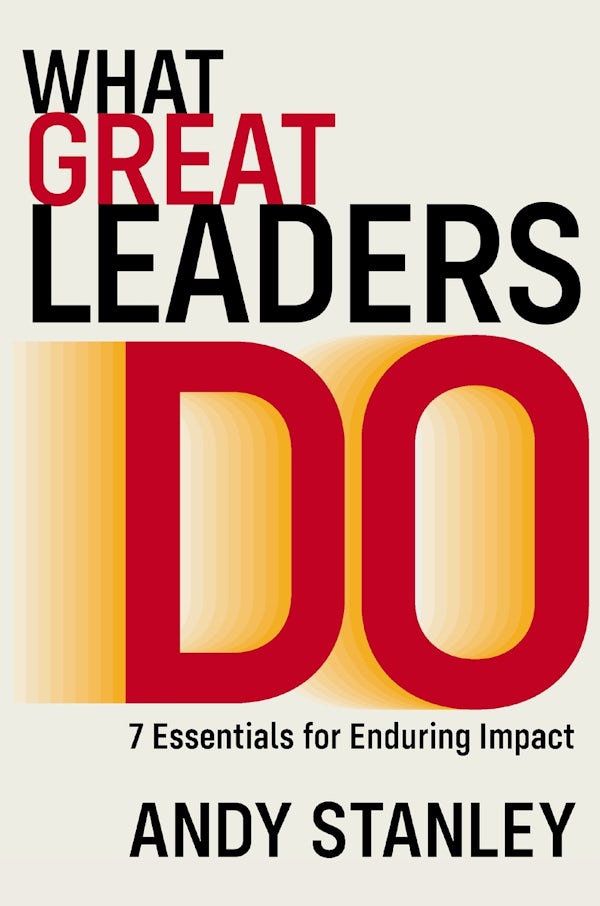 Cover image for What Great Leaders Do, isbn: 9780310537038