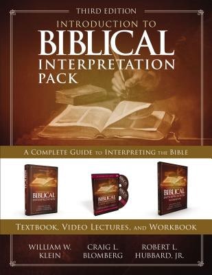 Cover image for Introduction to Biblical Interpretation Pack, isbn: 9780310537984