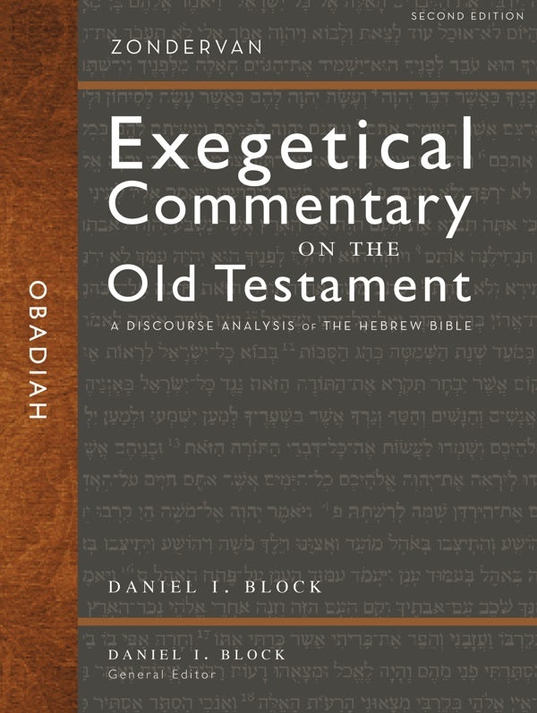 Cover image for Obadiah, isbn: 9780310571537