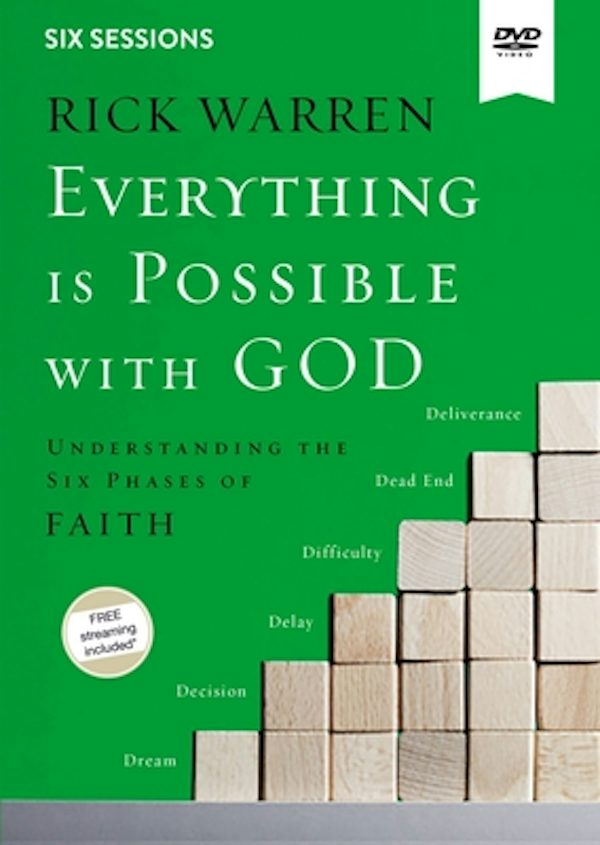 Cover image for Everything Is Possible with God Video Study, isbn: 9780310671480