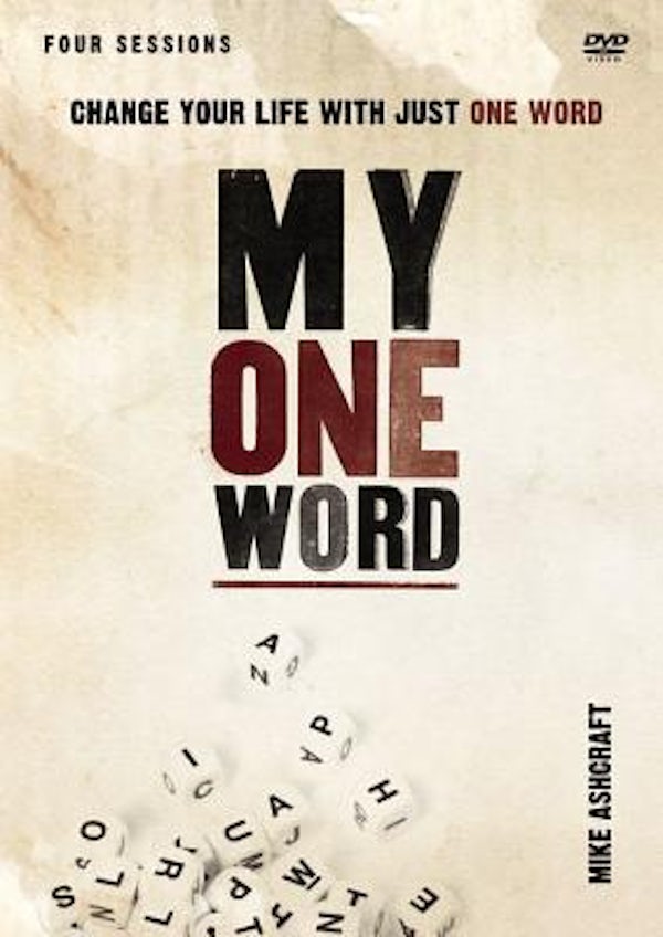Cover image for My One Word Video Study, isbn: 9780310680789