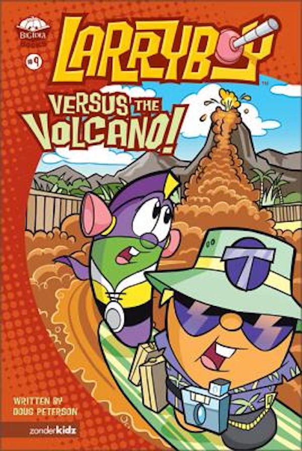 Cover image for Larryboy, Versus the Volcano, isbn: 9780310707288