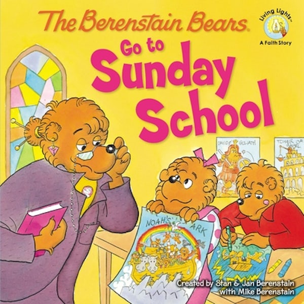 Cover image for The Berenstain Bears Go to Sunday School, isbn: 9780310712480