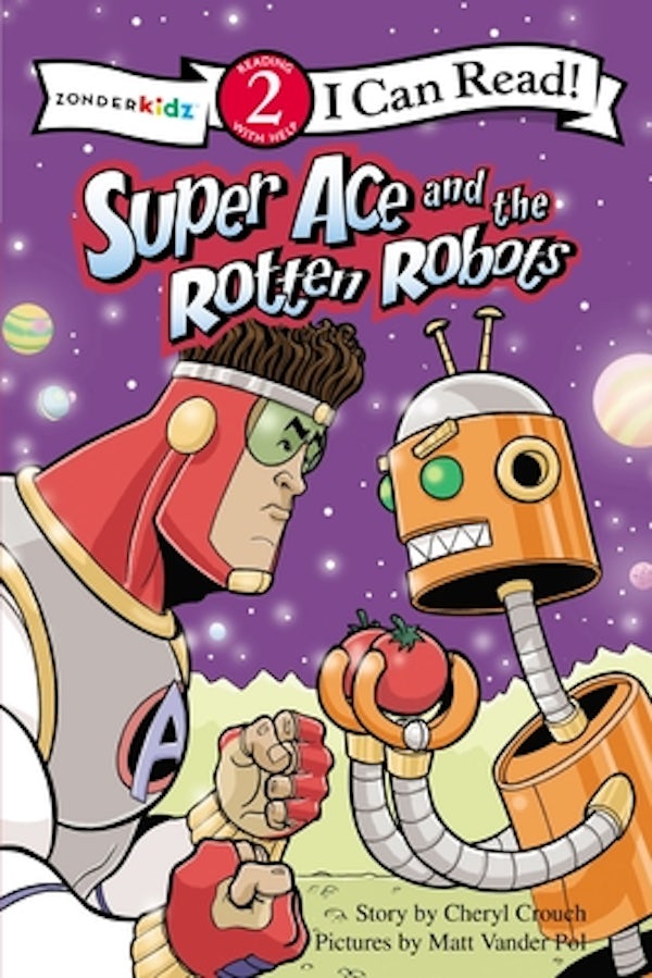 Cover image for Super Ace and the Rotten Robots, isbn: 9780310716976