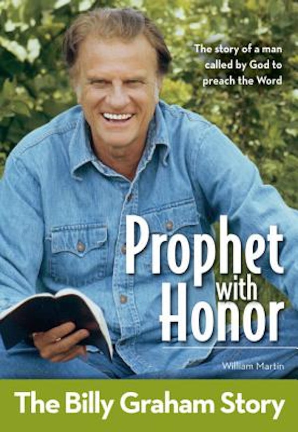 Cover image for Prophet with Honor, Kids Edition: The Billy Graham Story, isbn: 9780310719359