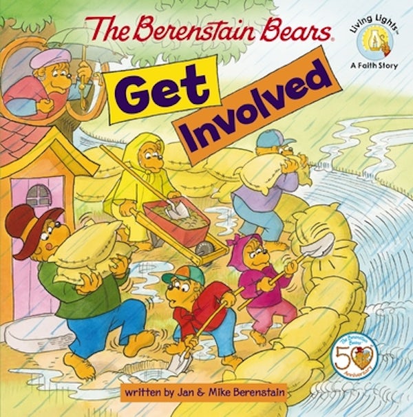 Cover image for The Berenstain Bears Get Involved, isbn: 9780310720904