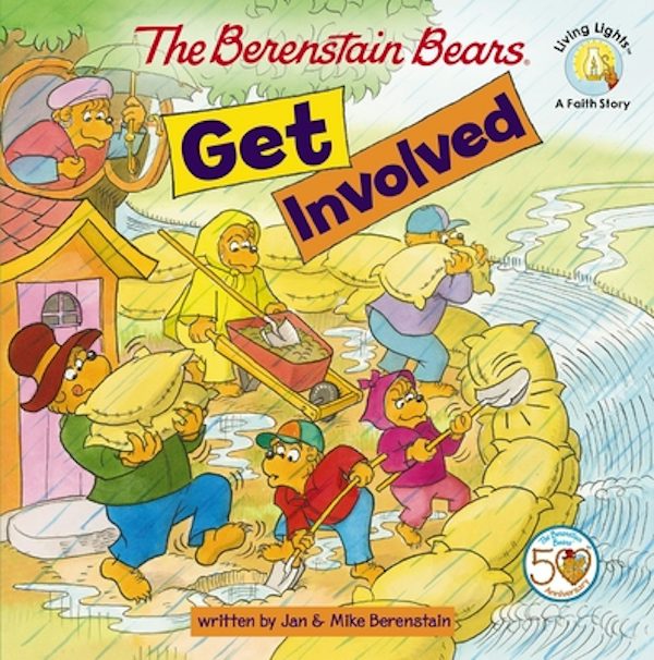 Cover image for The Berenstain Bears Get Involved, isbn: 9780310720904