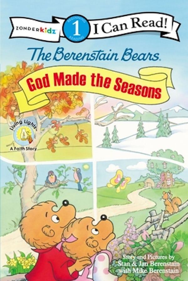 Cover image for The Berenstain Bears, God Made the Seasons, isbn: 9780310725091