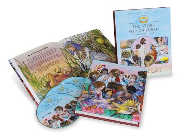 Cover image for The Story for Children, a Storybook Bible Deluxe Edition, isbn: 9780310732228