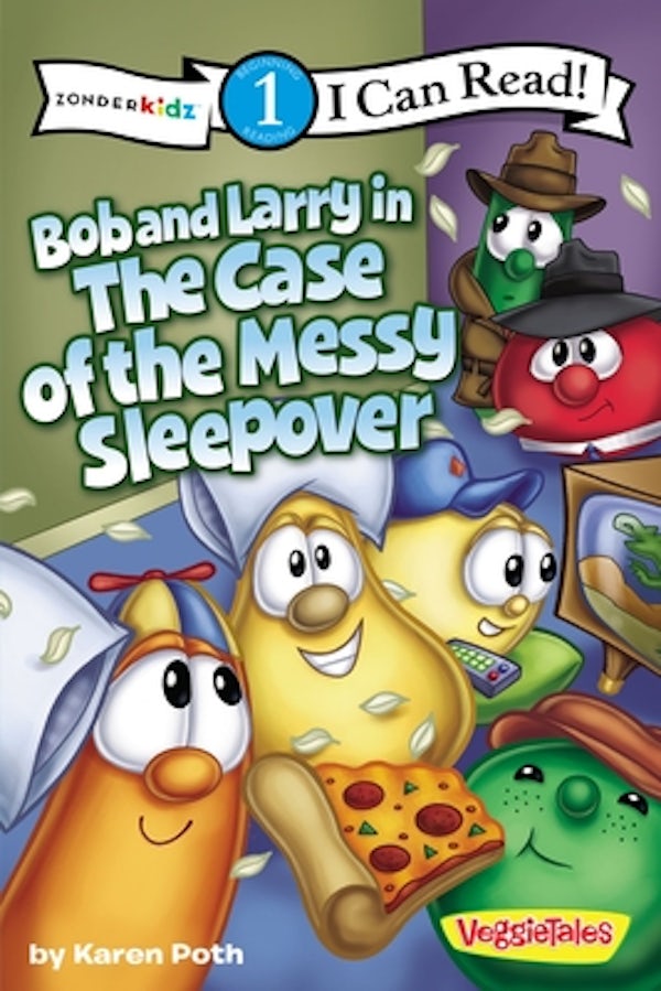 Cover image for Bob and Larry in the Case of the Messy Sleepover, isbn: 9780310741664