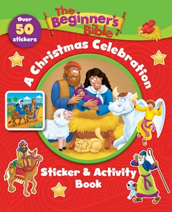 Cover image for The Beginner's Bible: A Christmas Celebration Sticker and Activity Book, isbn: 9780310746706