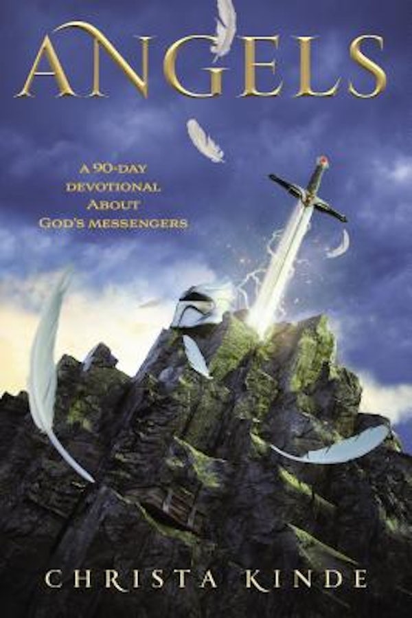 Cover image for Angels: A 90-Day Devotional about God's Messengers, isbn: 9780310747659