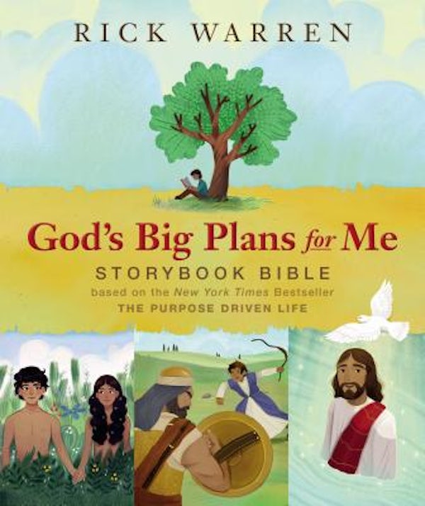 Cover image for God's Big Plans for Me Storybook Bible, isbn: 9780310750390
