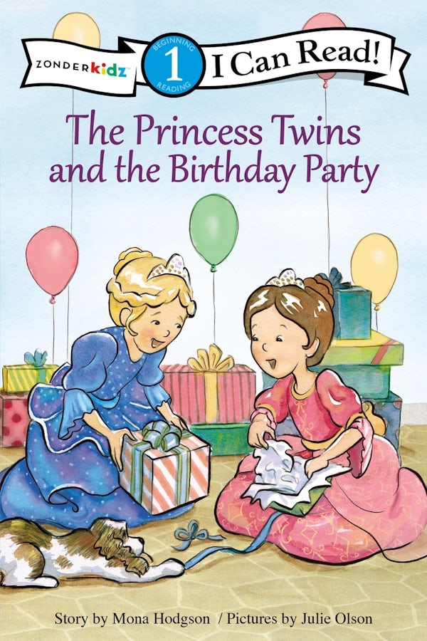 Cover image for The Princess Twins and the Birthday Party, isbn: 9780310750673