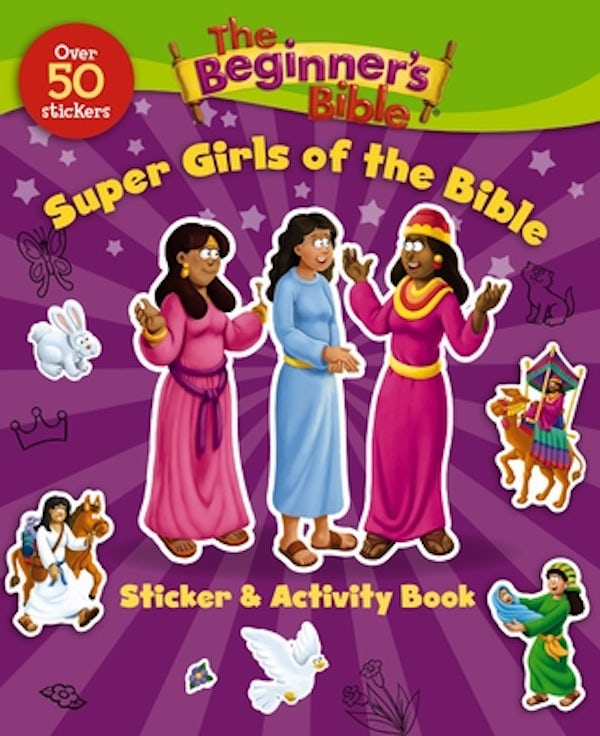 Cover image for The Beginner's Bible Super Girls of the Bible Sticker and Activity Book, isbn: 9780310751182