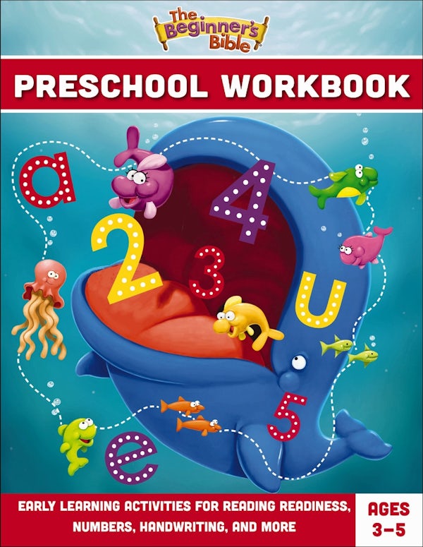 Cover image for The Beginner's Bible Preschool Workbook, isbn: 9780310751670