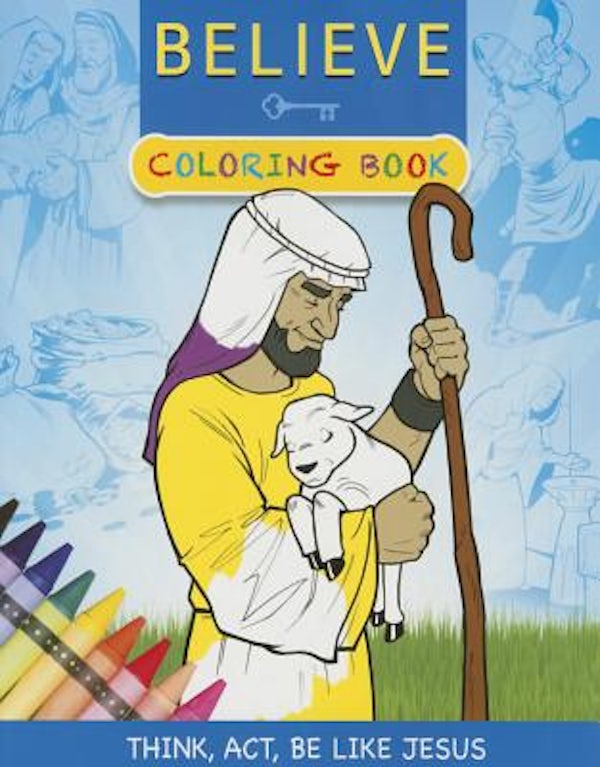 Cover image for Believe Coloring Book, isbn: 9780310752226