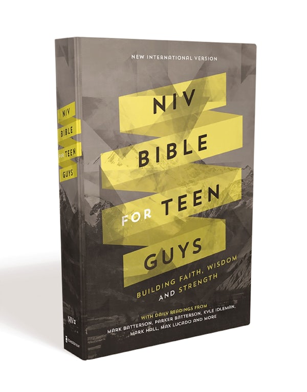 Cover image for NIV Bible for Teen Guys, Hardcover, isbn: 9780310753063